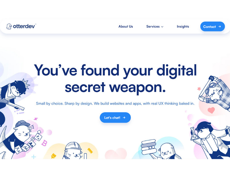 Otterdev Website Design