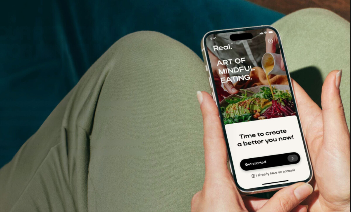 Realwellness app design by CreativeWave