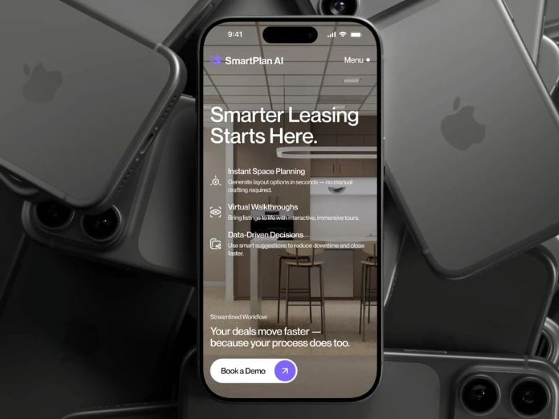 SmartPlan AI app design by Danylo Druhov