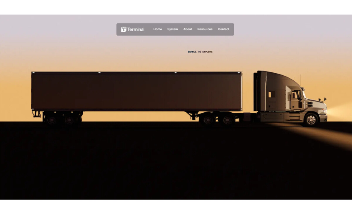 Terminal Industries website design by Propagande