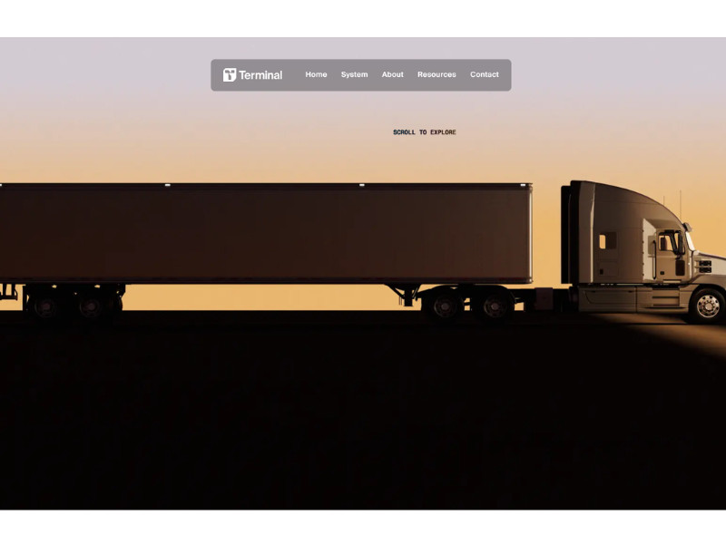 Terminal Industries website design by Propagande