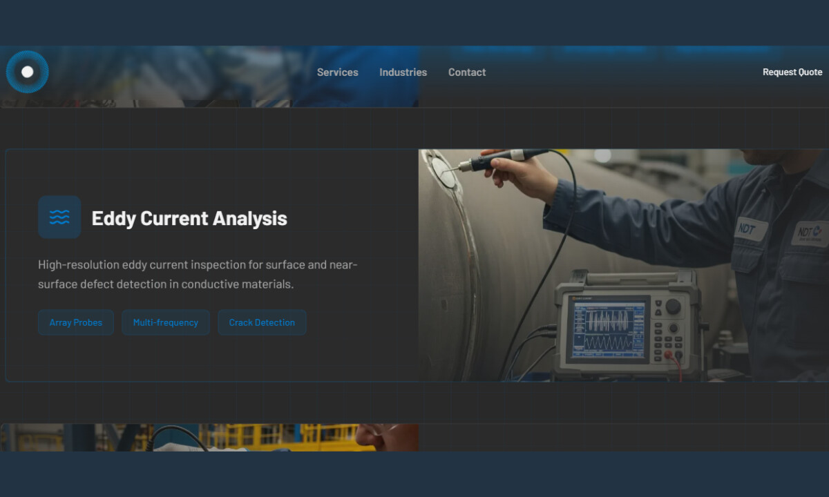 Albor services page by falcani.