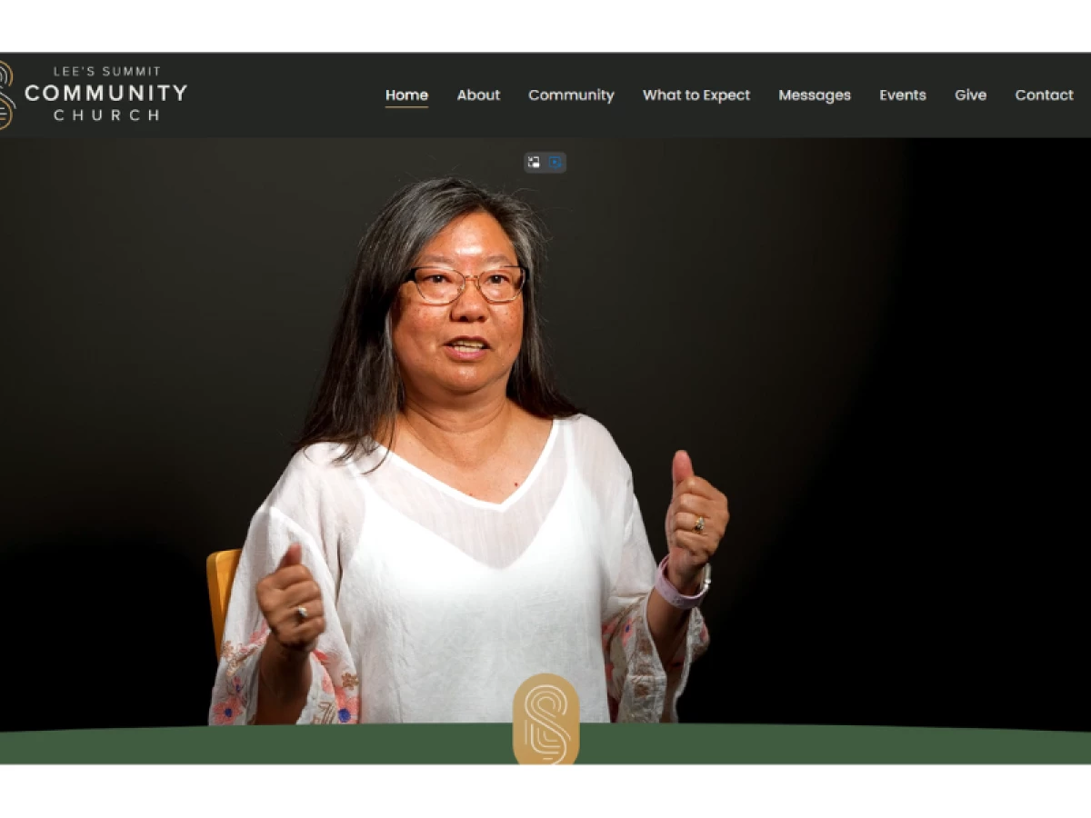 Lee’s Summit Community Church website design by Igniting Business