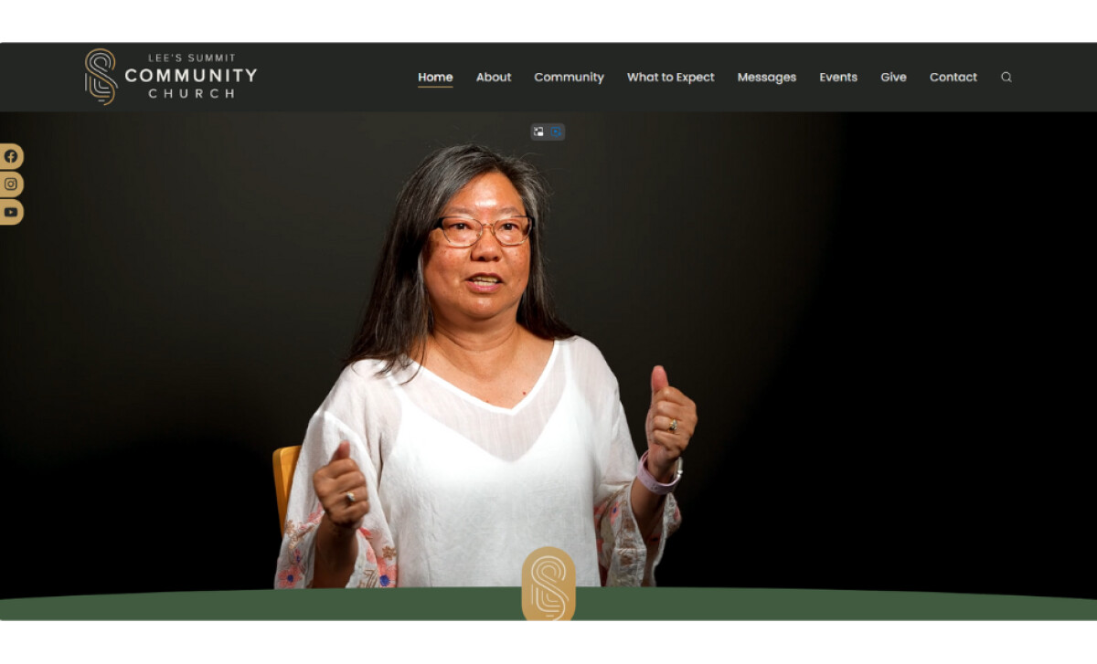 Lee’s Summit Community Church website design by Igniting Business