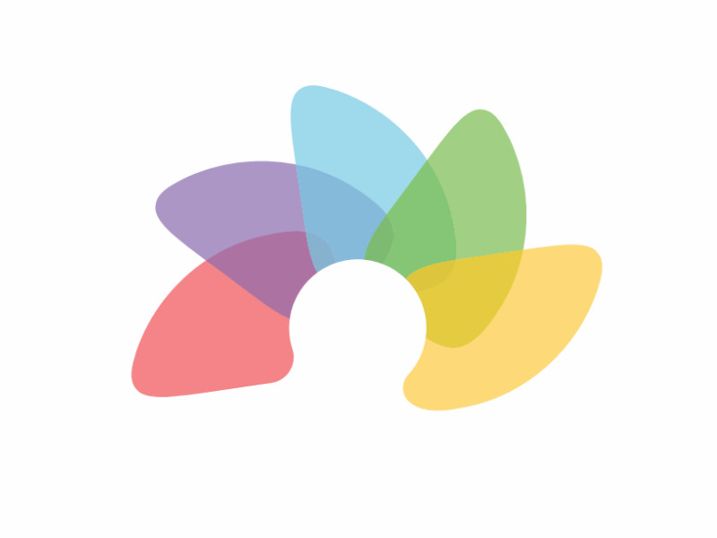 Pinwheel Clinic logo design by Longhouse Branding & Marketing