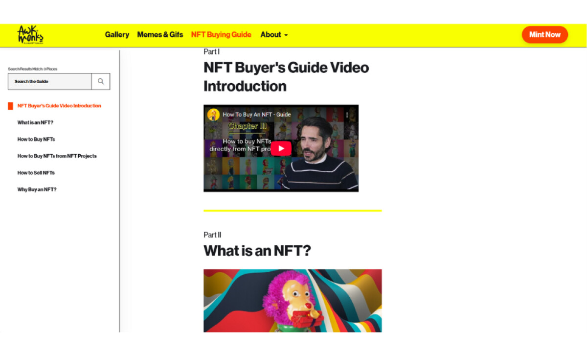 Awk Monks website design by GoingClear