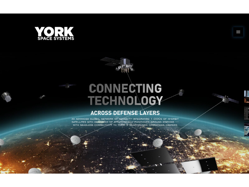 York Space Systems website design by Tink Tank Studio