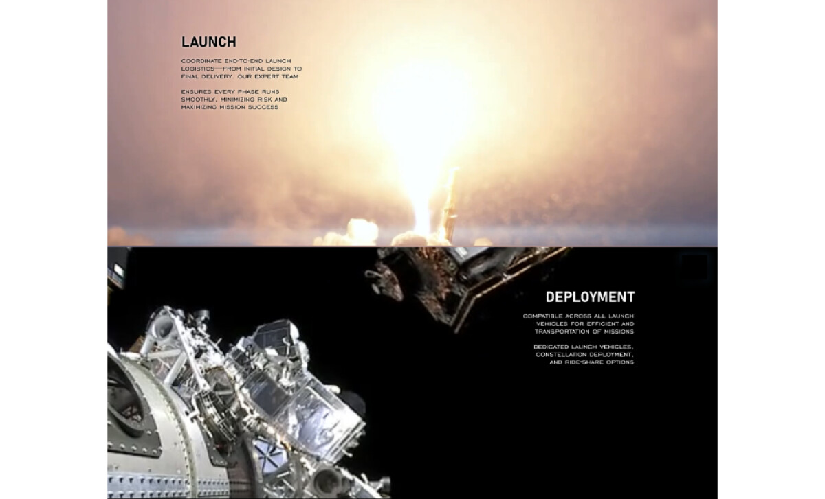 York Space Systems website design by Tink Tank Studio
