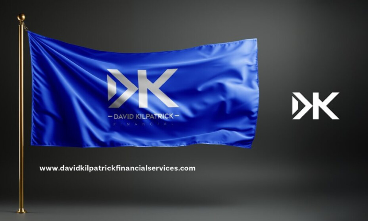David Kilpatrick Financial logo design by Tinova Agency.