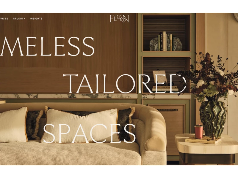 Elicyon website design by HNDRX Ltd