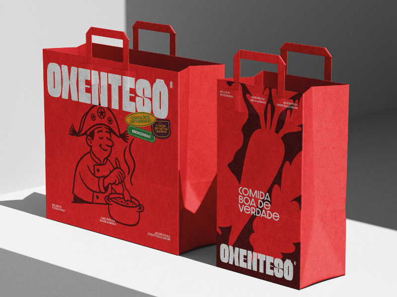 Oxentesô packaging design by Dex Studio