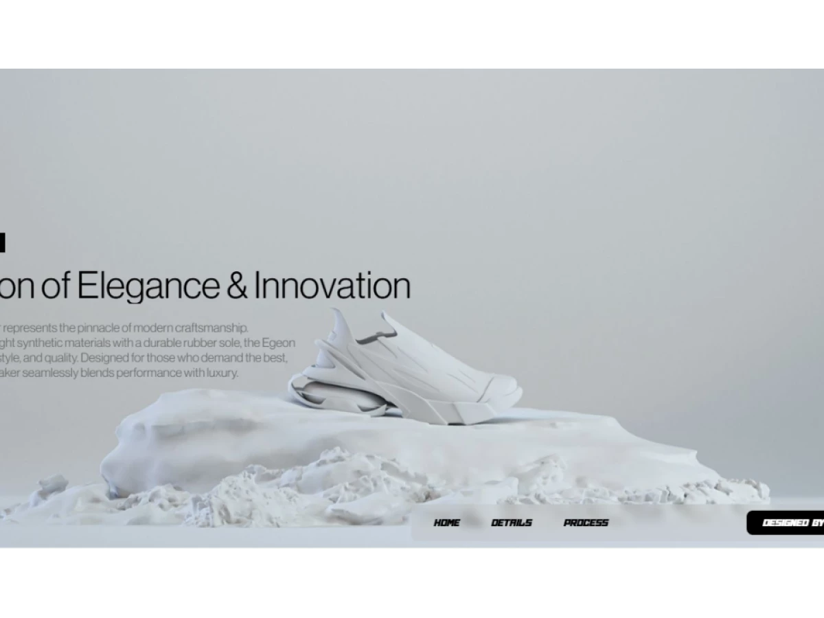 Egeon website design by Future Three.
