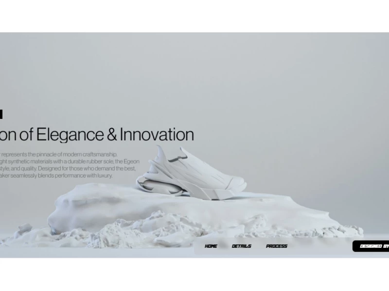 Egeon website design by Future Three.