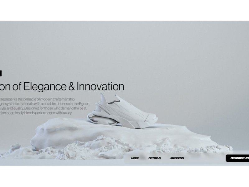 Egeon website design by Future Three.