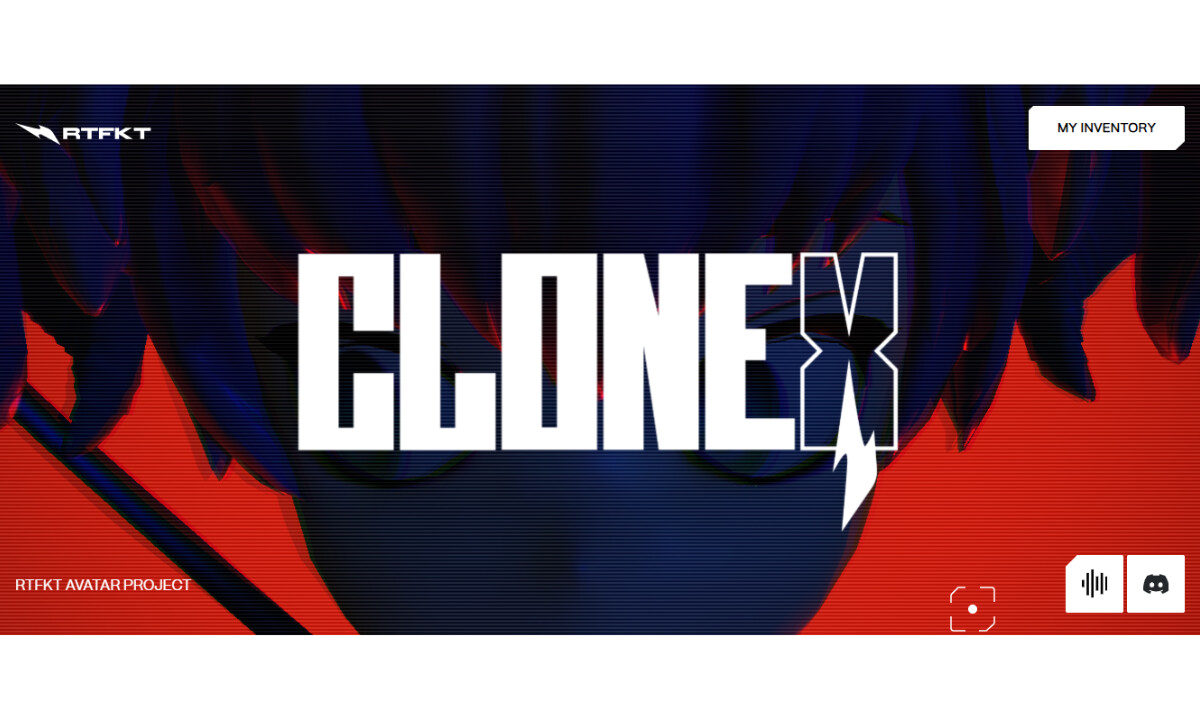 Clone X Corp website design by SMSY.