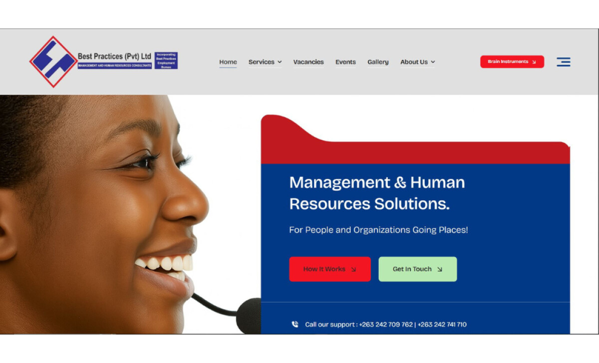 Best Practices Zimbabwe Website Design