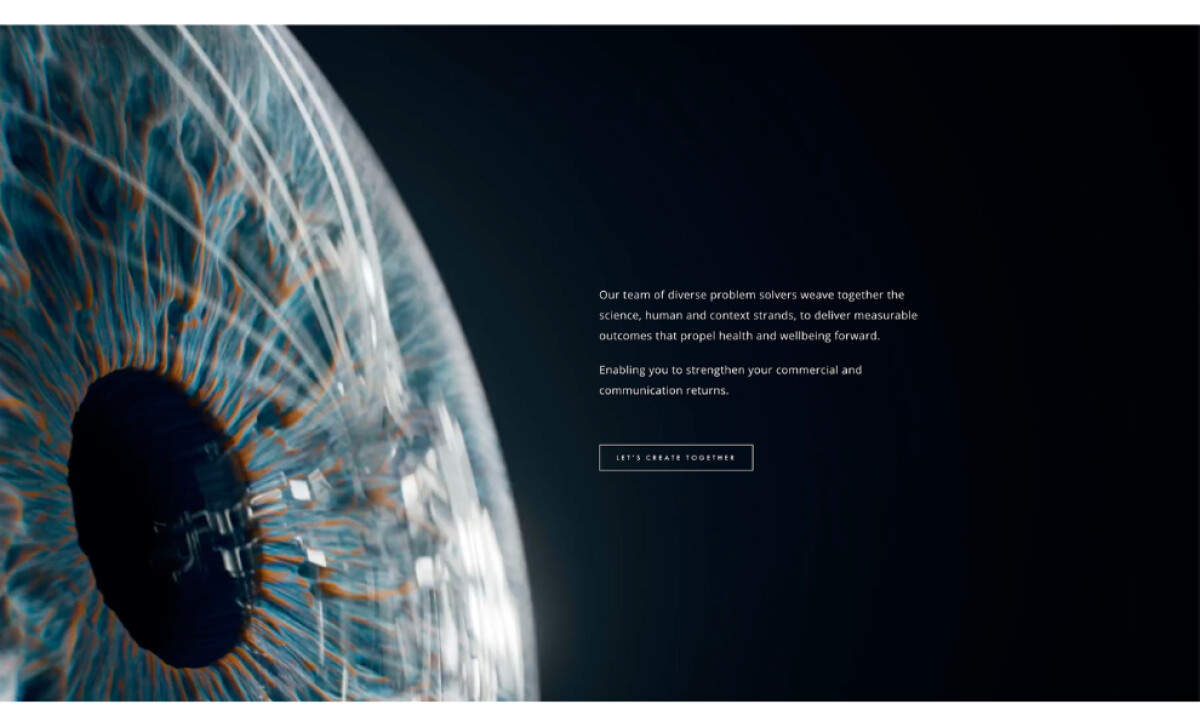 Create Health Website Design by DCOED