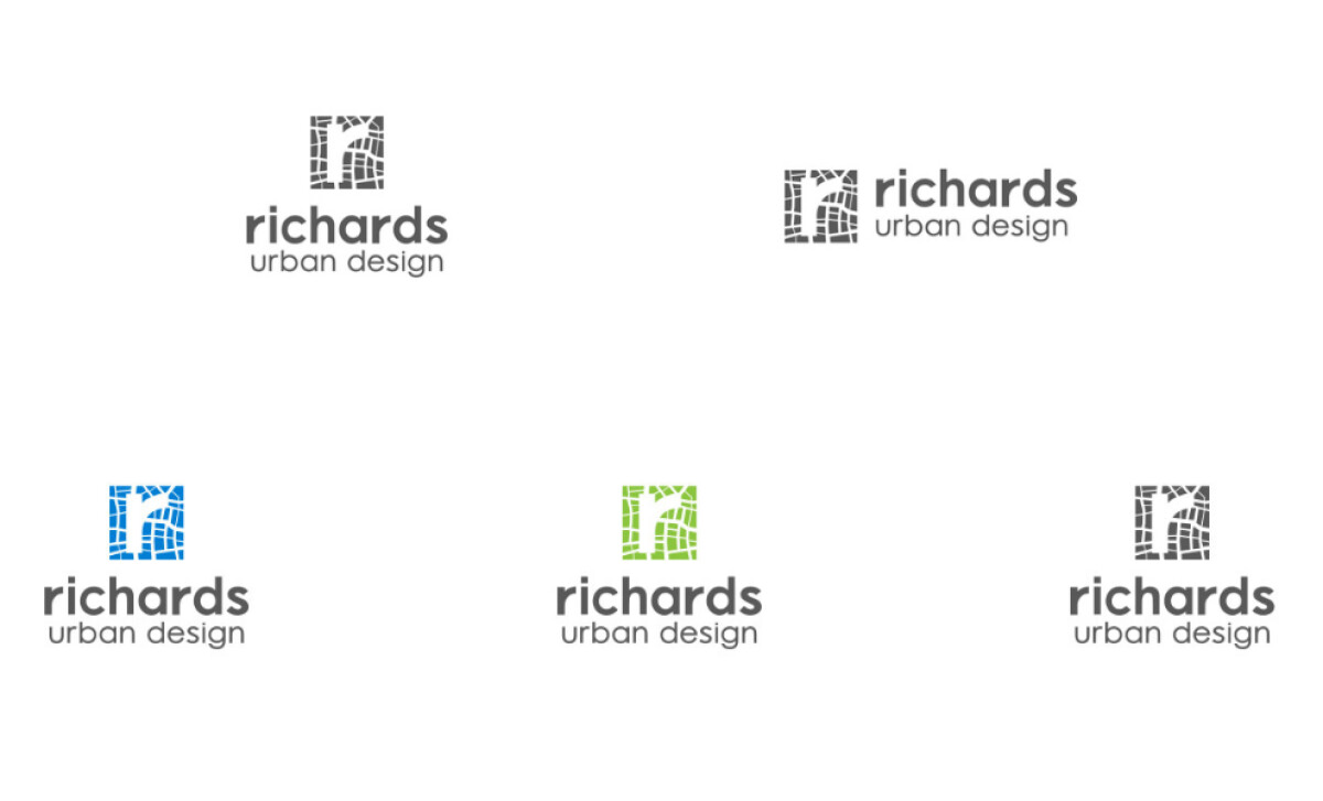 Richards Urban Design Ltd Logo Design by Freelance Brand Designer