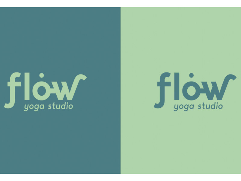 Flow Yoga Studio Logo Design by Elif Kubra Dogan