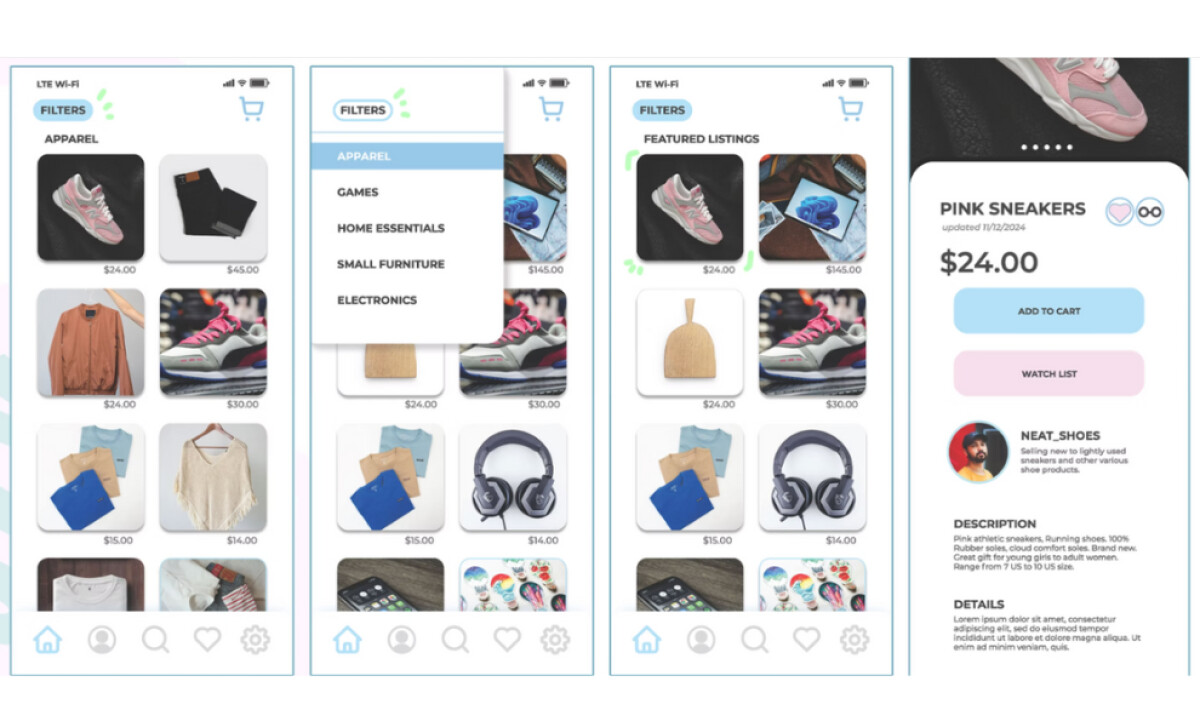 TrustyBox app design by Clarissa A. Ferguson.