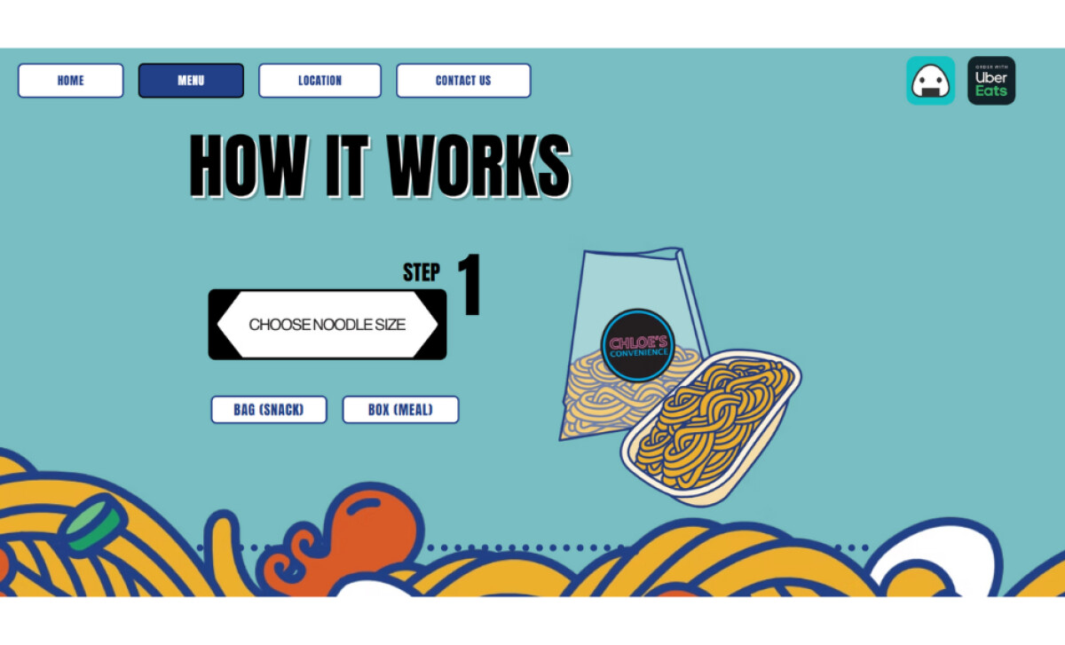 Chloe’s Convenience Website Design by AQRedited