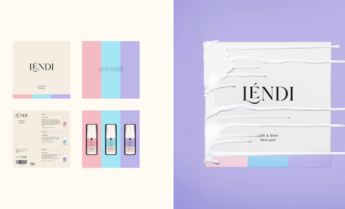 Lendi packaging design by Nick Chukreiev.