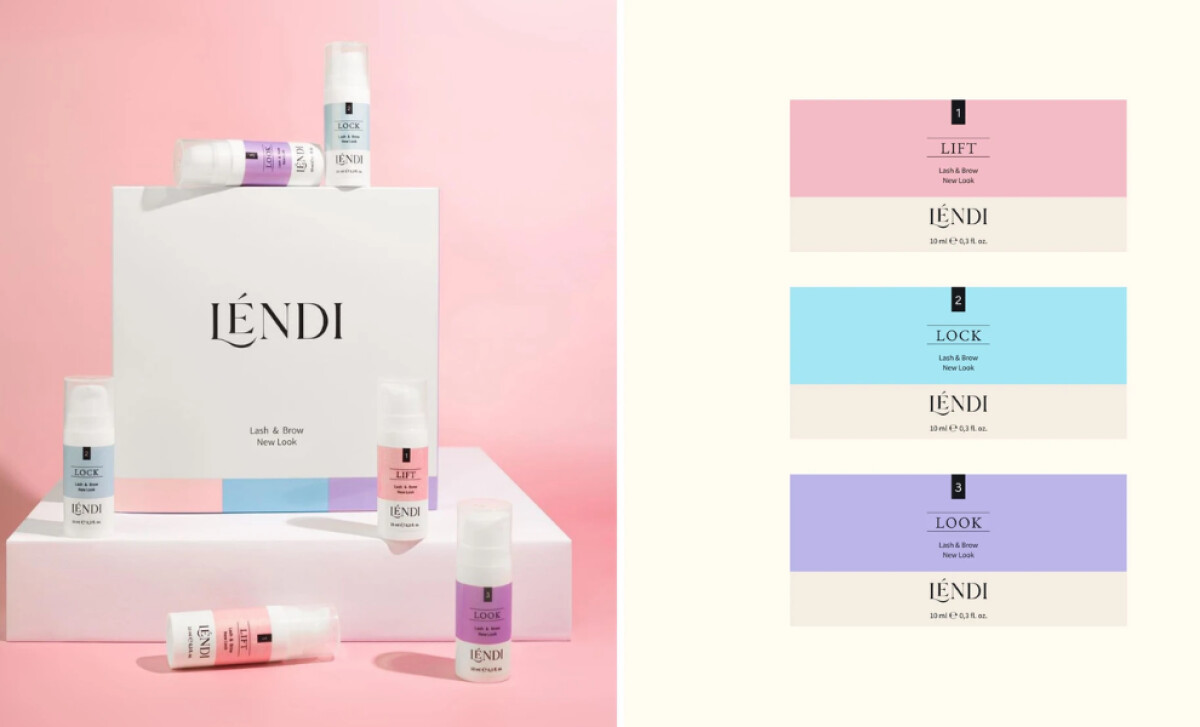 Lendi lift, lock and look packaging design by Nick Chukreiev.
