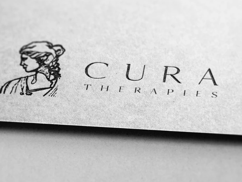 Cura Therapies logo design by Stephen Oke.