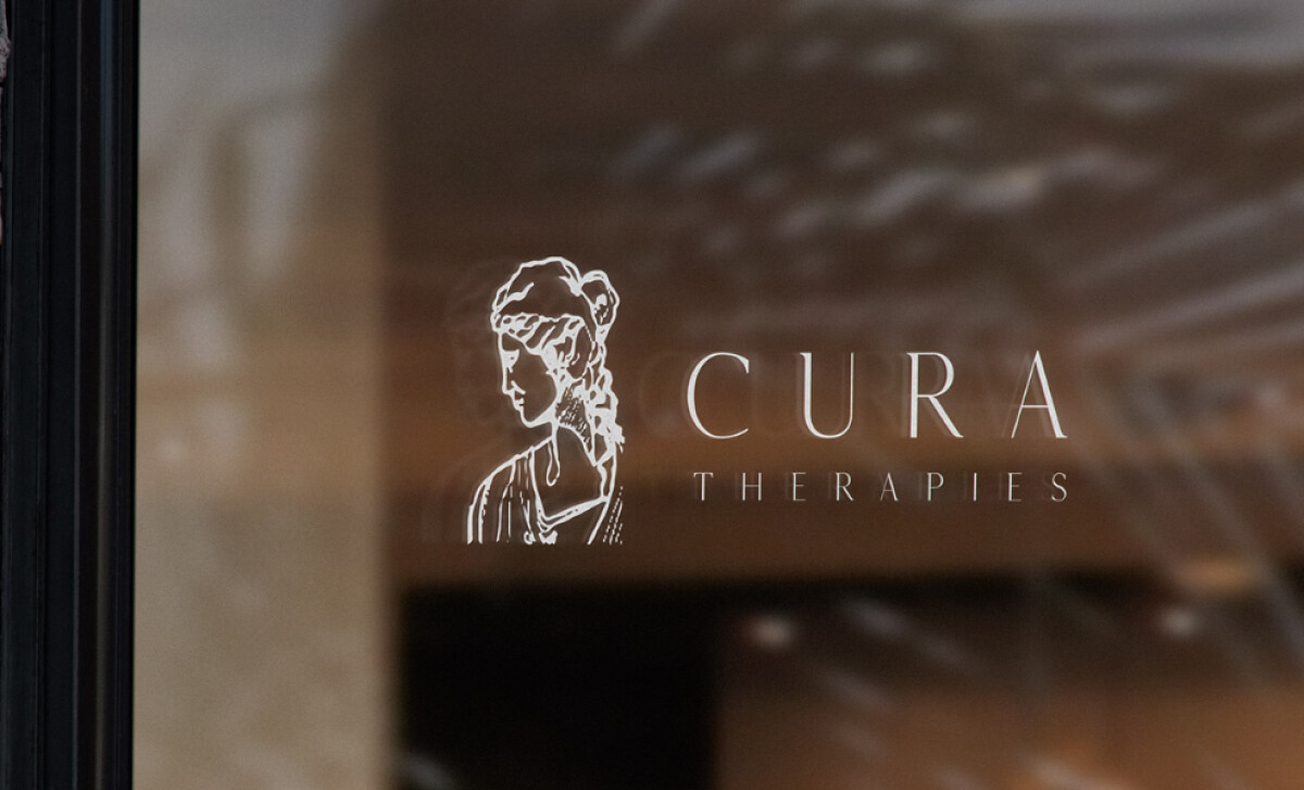 Cura Therapies logo design by Stephen Oke.