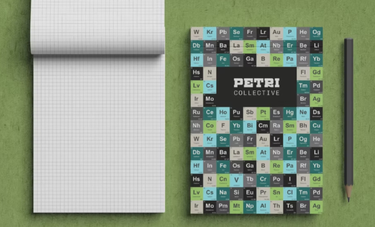 Petri Collective logo design by Chirpy Bird Studio.