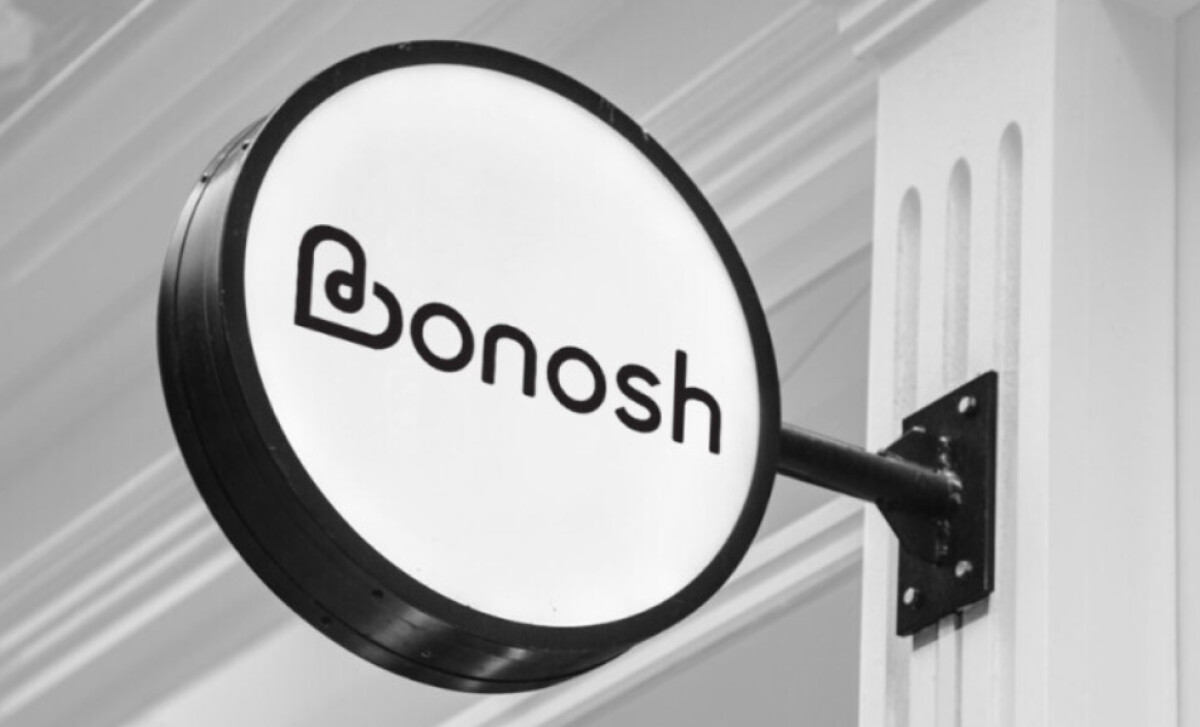 Bonosh Health logo design by Almond Branding.