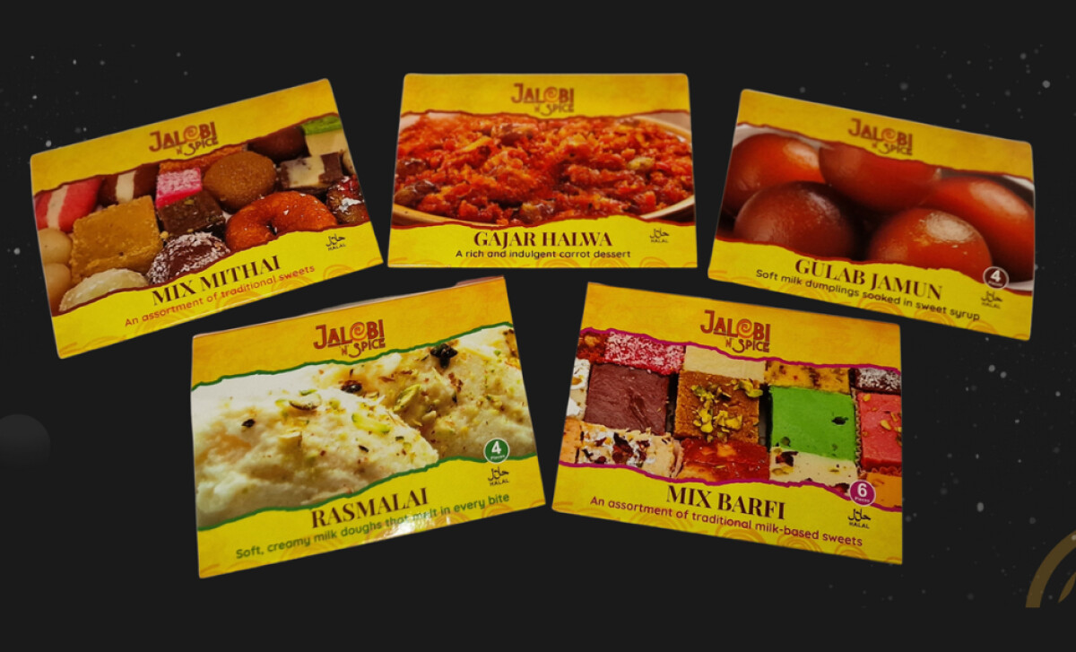 Jalebi n Spice Packaging Design