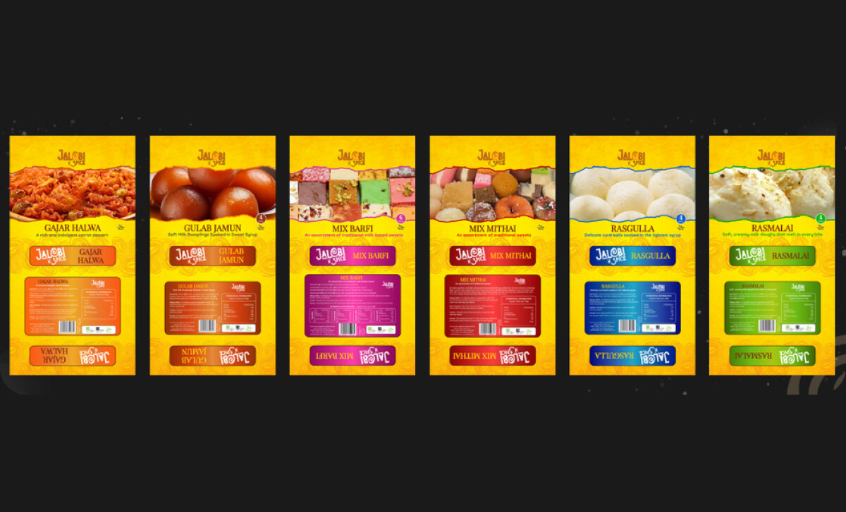 Jalebi n Spice Flavor Variants