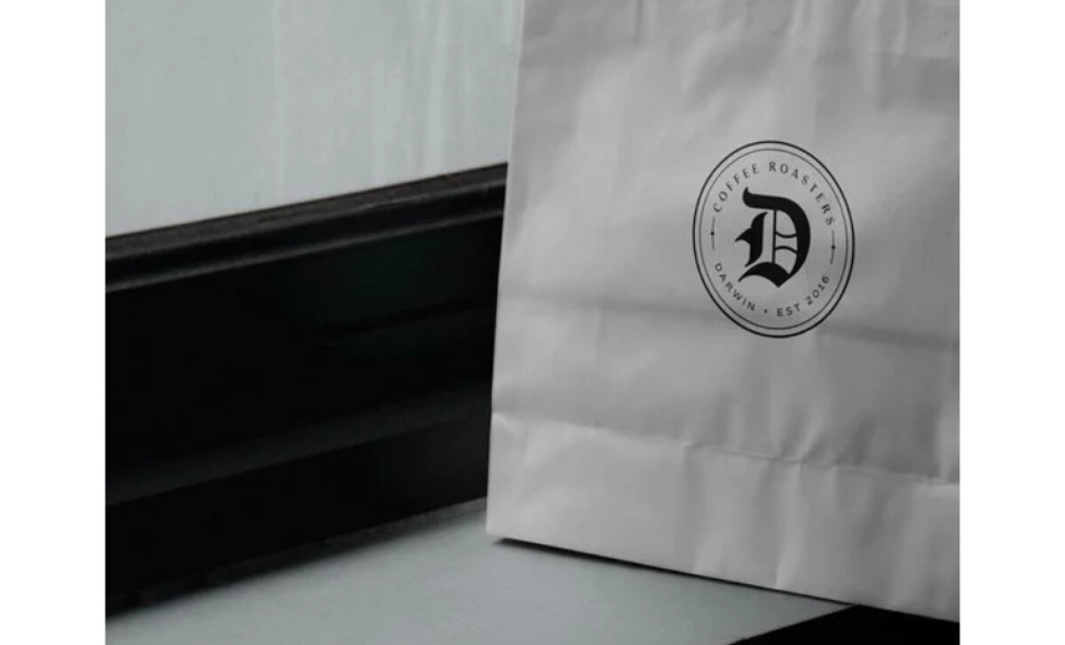 Dtown Coffee Roasters packaging design by At Heart Studio.