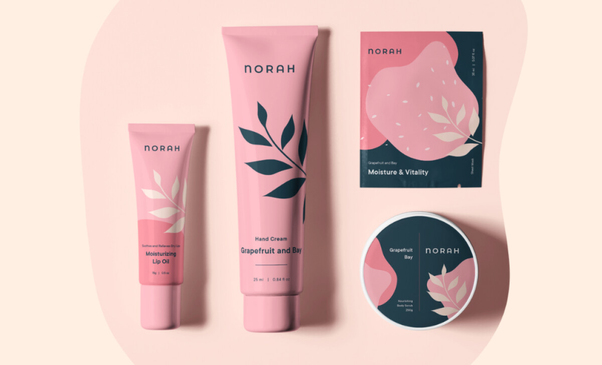 Norah packaging design by Morf.