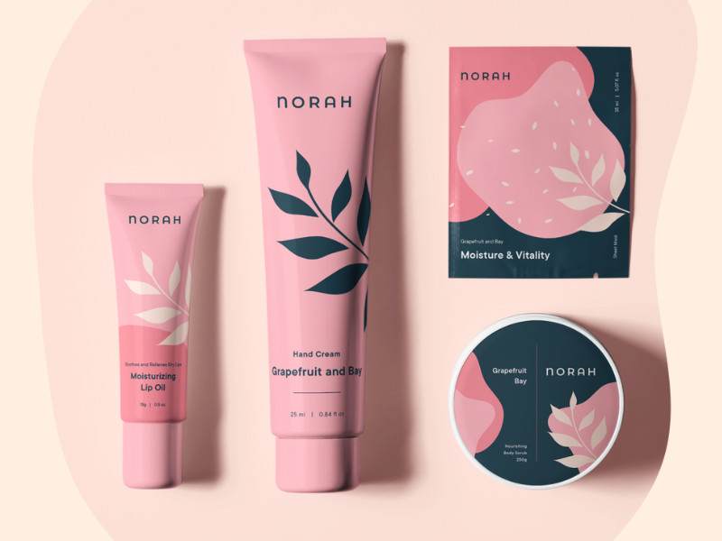 Norah packaging design by Morf.