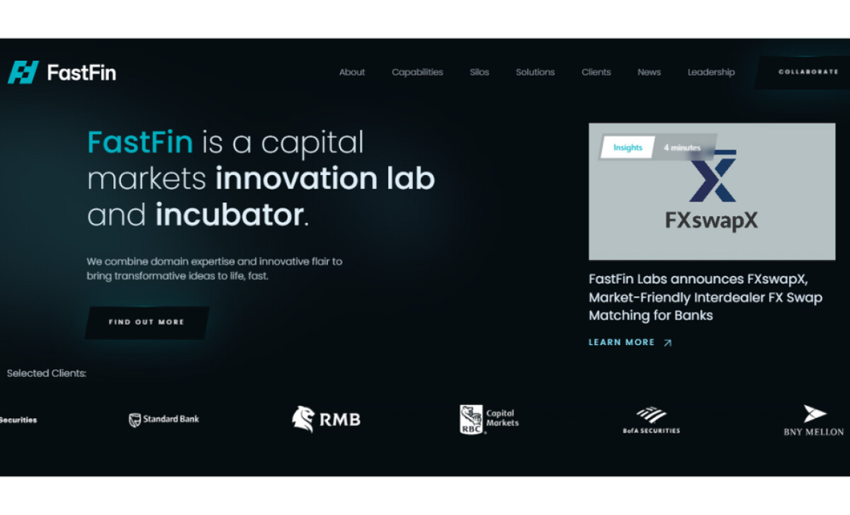 FastFin website design by Vilni Group.