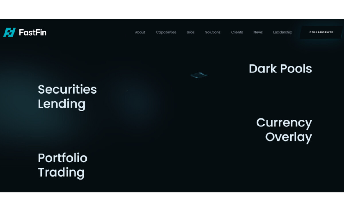 FastFin website design by Vilni Group.