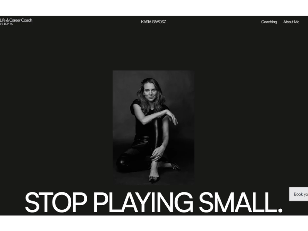 Kasia Siwosz Website Design by The Moss WDS Inc