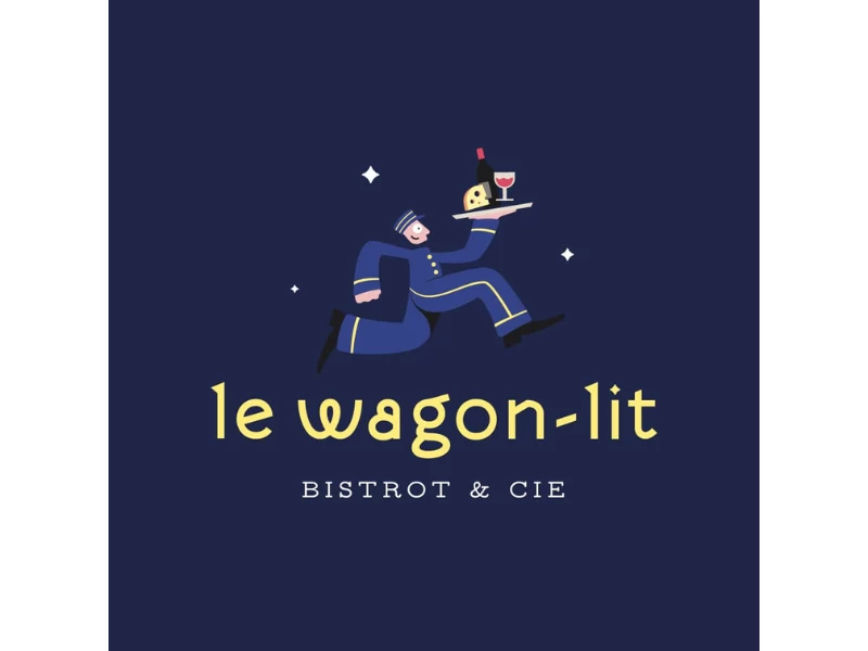 Le Wagon-Lit Logo Design by GLAD Studio