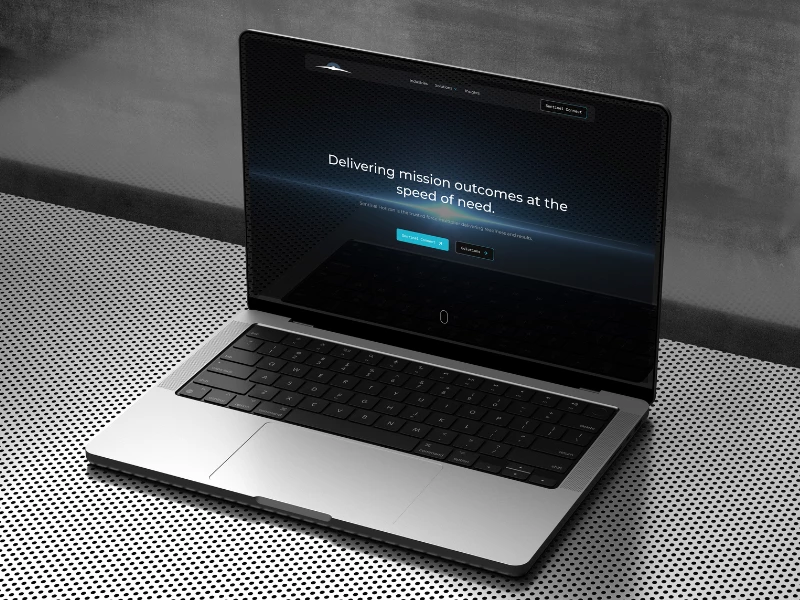 Sentinel Horizon website design by Whiskey and Red.