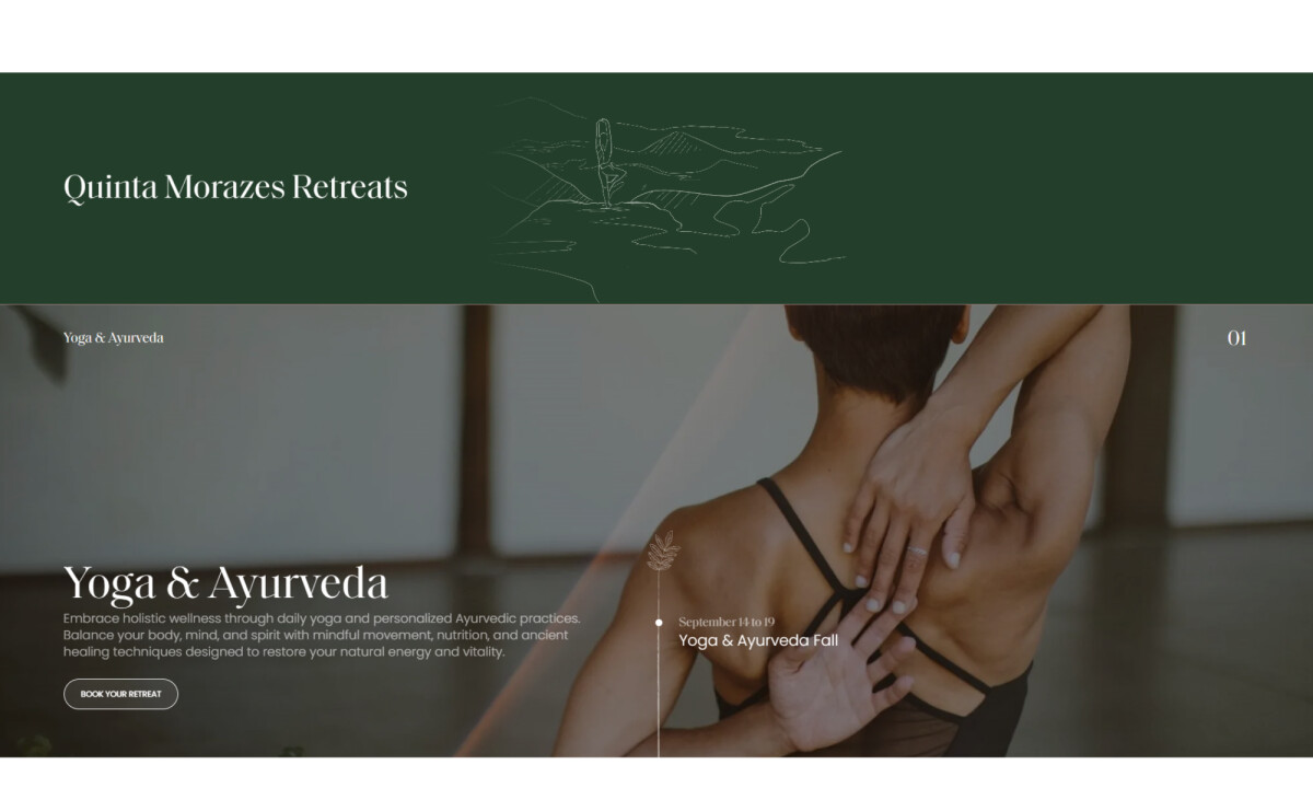 Quinta Morazes Website Design