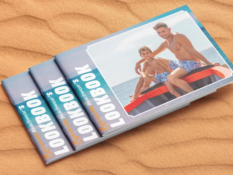 Ramatuelle Beachwear Catalogue Print Design by Sheer Creative