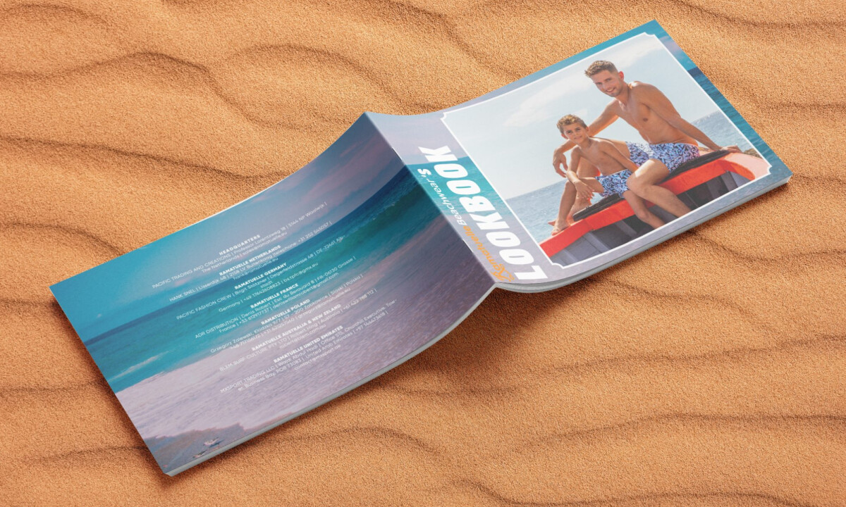 Ramatuelle Beachwear Catalogue Cover Design