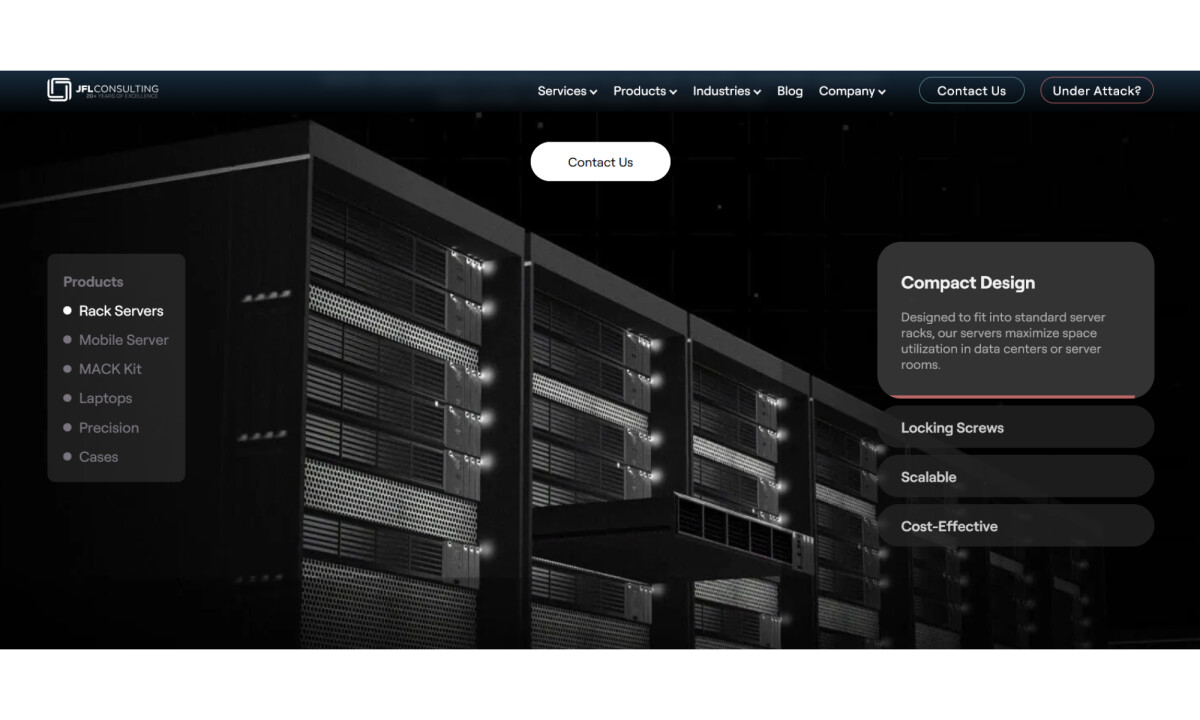 JFL Consulting Website Design