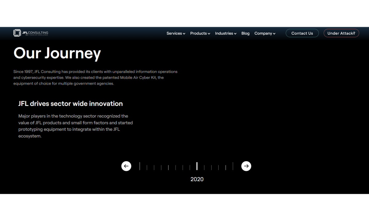 JFL Consulting About Page