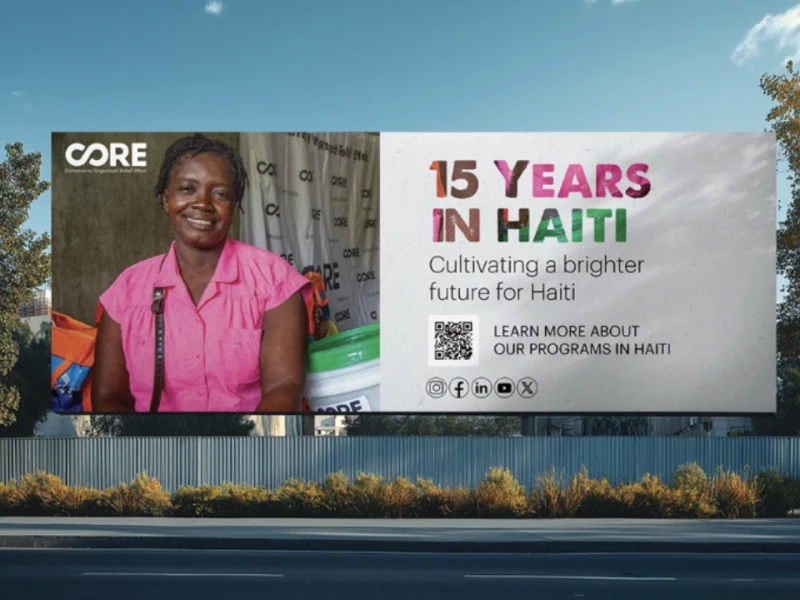 CORE Haiti print design by Rodrigo Gianello.