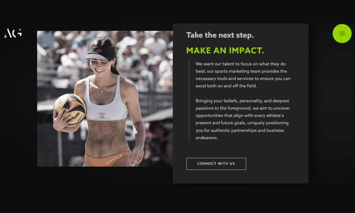 Athelo Group website design by bgood media.