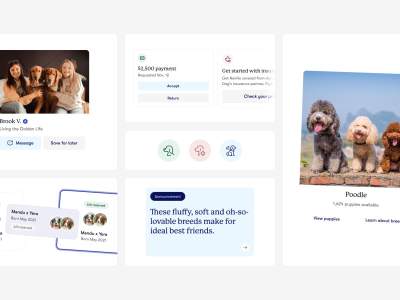 Good Dog App Design by Tomasz Zelmański
