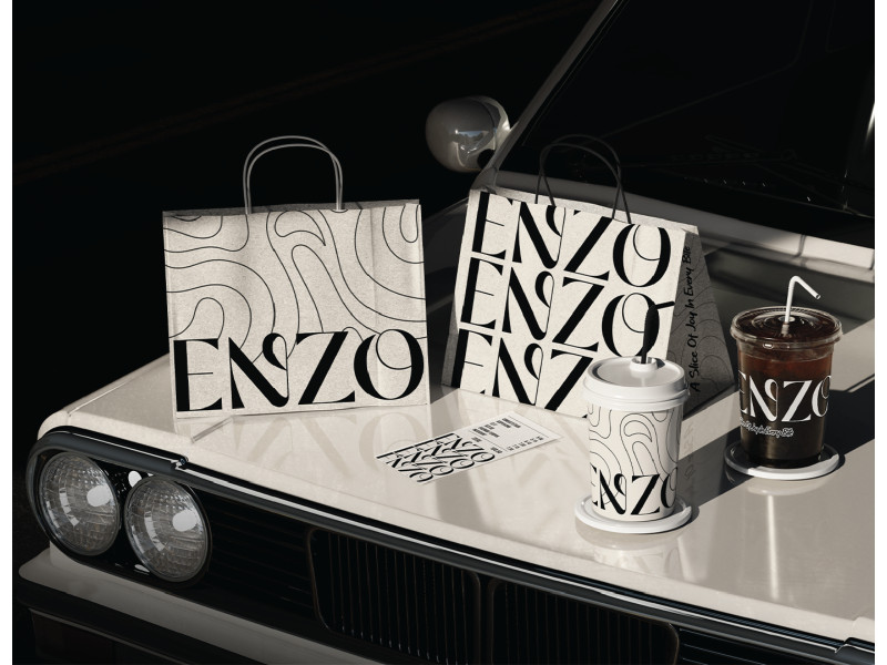 ENZO Packaging Design by Ahmed Sallam